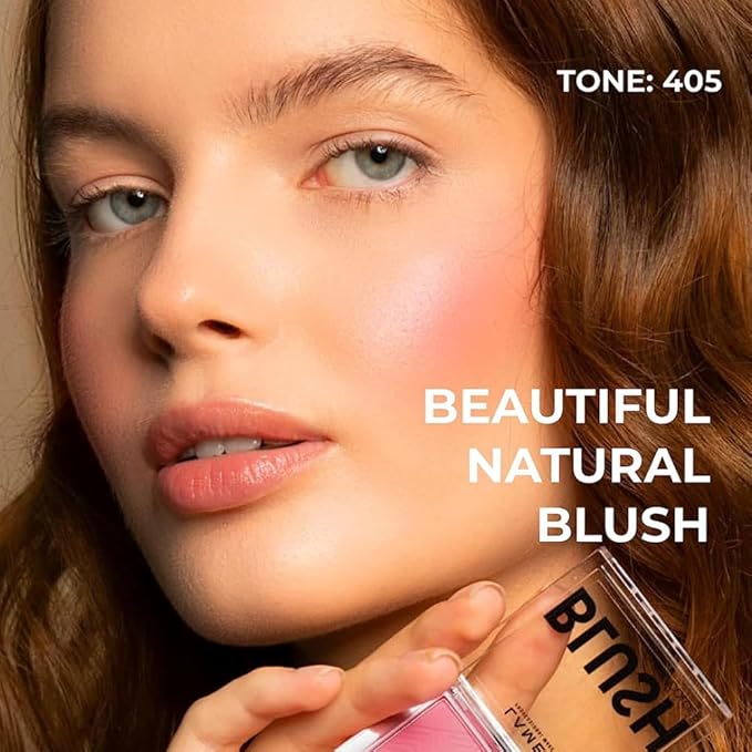 Lamel Pink Blush Cheek Color Mini - Blendable 3.8g