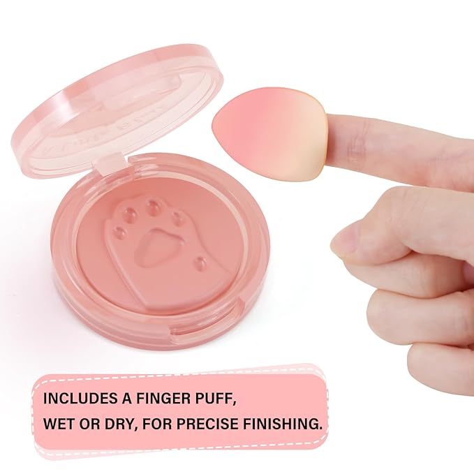 Boobeen Matte Blush Palette for Cheek, Pink Blush