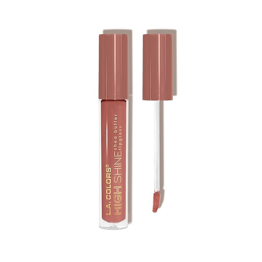 L.A. COLORS High Shine Lipgloss, Dollface CLG934