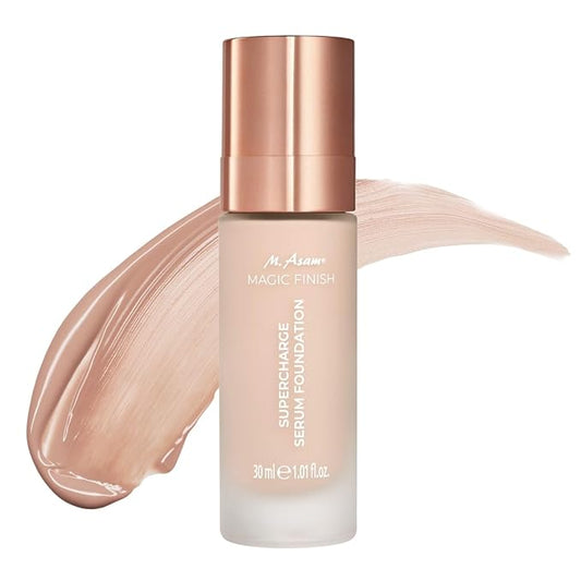 M. Asam MAGIC FINISH Supercharge Serum Foundation Rose 1.01 Fl Oz