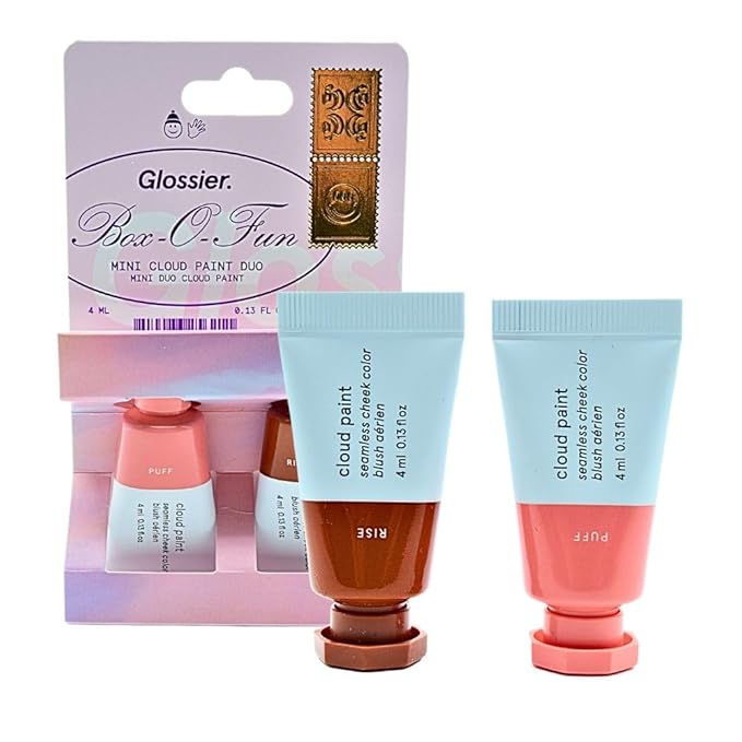 Glossier Mini Cloud Paint Gel Cream Blush Duo::