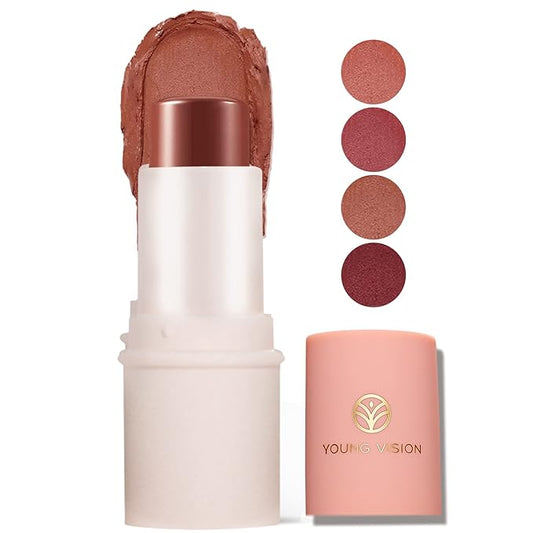YOUNG VISION Stick Blush for Face Makeup, Cream Blush, 8054-03.…