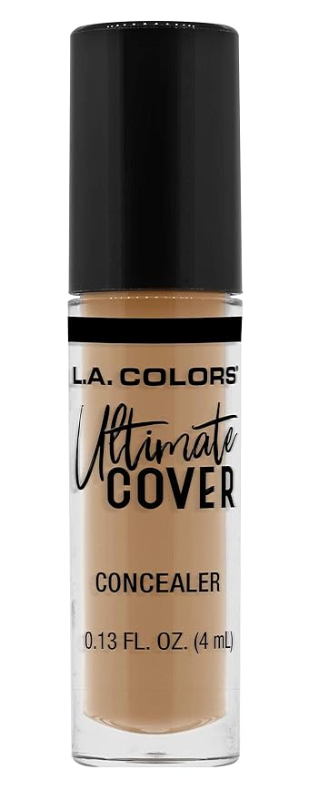 L.A. COLORS Ultimate Cover Concealer- Porcelain, 0.13 Fl Fl Oz