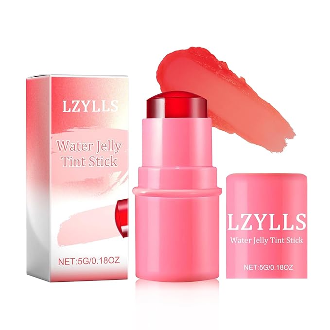 Cream Blush Stick with Brush,Waterproof Multi Cream Blush Skin G3