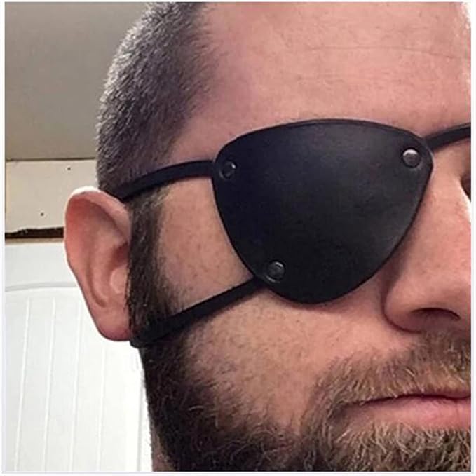 Retro single eye patch -