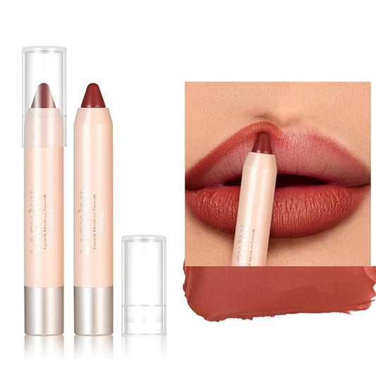 8 Colors High Pigmented Smooth Matte Lip Liner Pencil, Waterproof Velvet Lipstick Pen, Professional Lip Liner for Girls and Women (06)