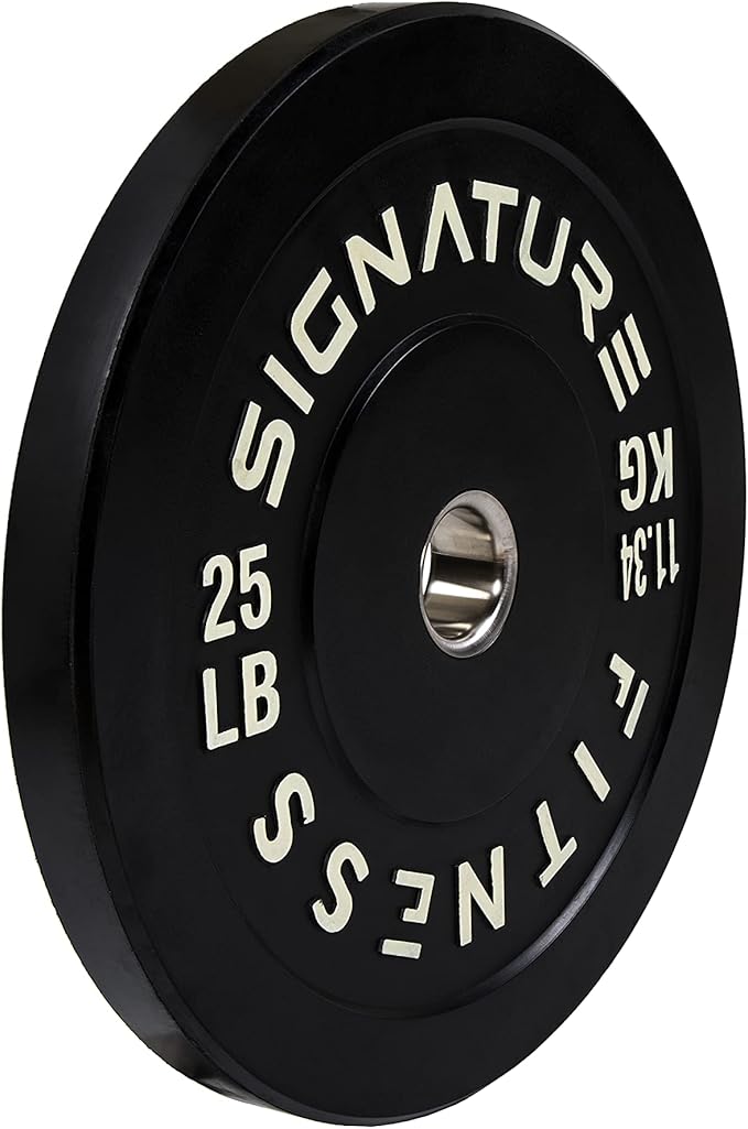 Signature Fitness 2" Olympic Bumper Plate Weight Plates