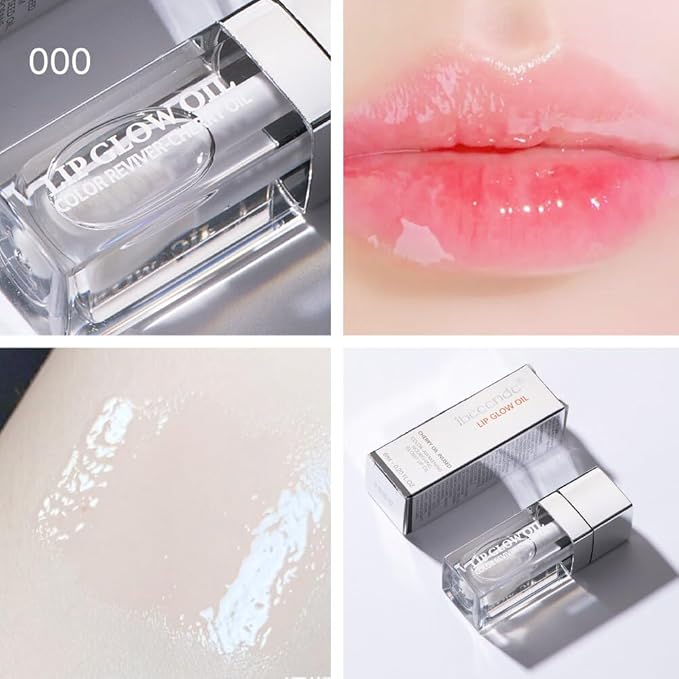 Plumping Lip Oil, Long Lasting Hydrating (Clear)