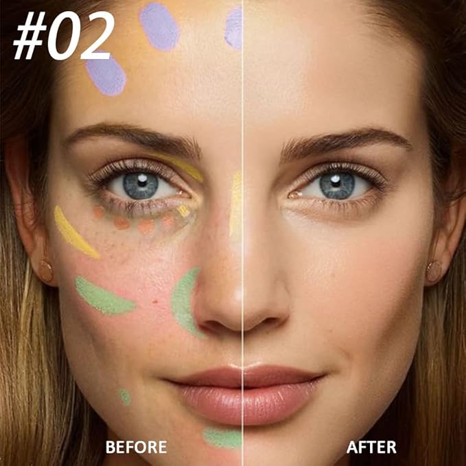 evpct 12 Color Conceal Correct Cream Contour Makeup Covers redness