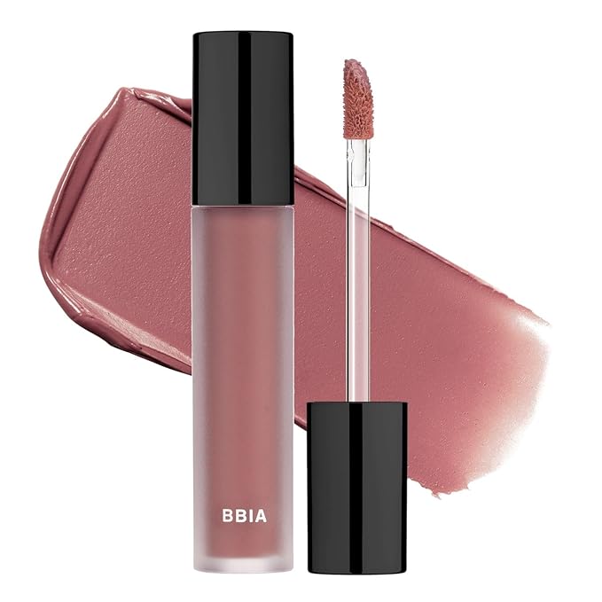 BBIA Last Velvet Tint - Soft & Creamy Matte Finish Lip Stain, Blur Effect with Velvety Texture, Long-Lasting, High Pigment, Lightweight, Non-Drying, Vegan, Korean Lip Makeup (V42 SO GOOD FIG)