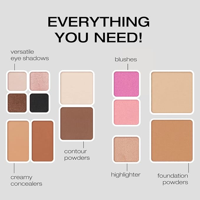 Woosh Beauty, Fold out Face Original Makeup Palette,