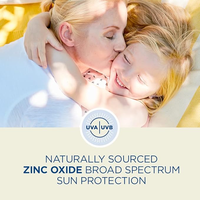 Coppertone Pure and Simple Zinc Oxide Mineral Sunscreen Spray SPF 50, Water Resistant, Broad Spectrum SPF 50 Sunscreen for Sensitive Skin, 5 Oz Spray