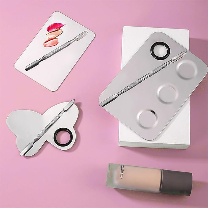 Makeup Mixing Palette, KissDate Makeup Spatula Palette
