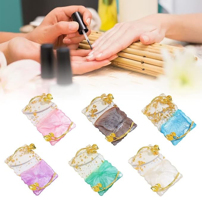 Resin Nail Art Palette, Nail Art Painting Palettes