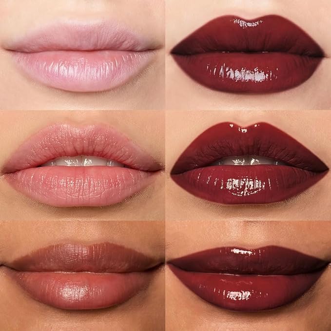 Hydrating Lip Glow Oil, Plumping Lip Oil, Tinted Lip Plumper Gloss,Younger-Looking Lips | Nourishing Long Lasting Non-Sticky Hydrating & Smoothing Lip Treatment Cruelty Free 11#