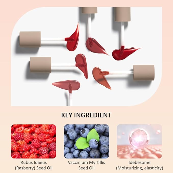 Moonshot KOREA Conscious Fit Mellow Lip Stain Longwear, Weightless, Not Animal Tested,Glow-Boosting, Long-Lasting, Comfortable, Non-Sticky,k-beauty, (Burning Mars, 04)