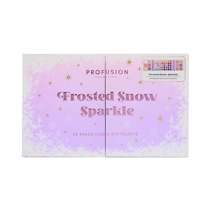 Profusion Cosmetics Frosted Snow Sparkle 52 Shade Face