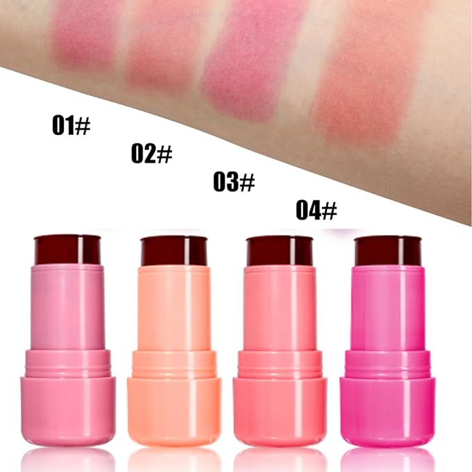 Multi-Use Jelly Tint, Milk Jelly Blush Stick, Cooling Cooling