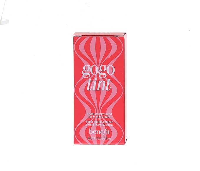 Benefit Gogo Tint Bright Cherry Tinted Lip & Cheek Stain, 0.2 Fl Oz