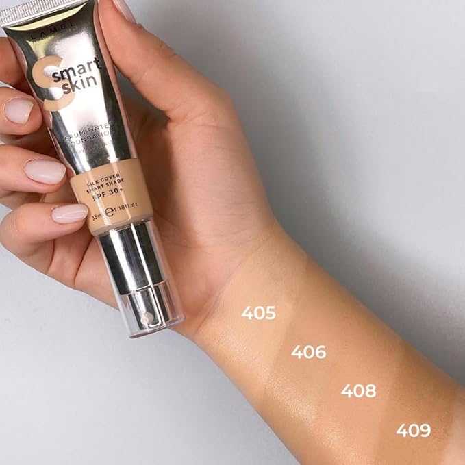 Lamel- Smart Skin Serum Tinted Foundation - 409 wear | 35ml