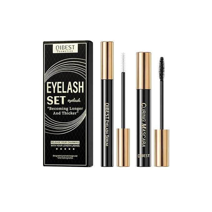 Makeup Sets.Lash serum.Mascara.Waterproof Smudgeproof Long Lasting.Gift