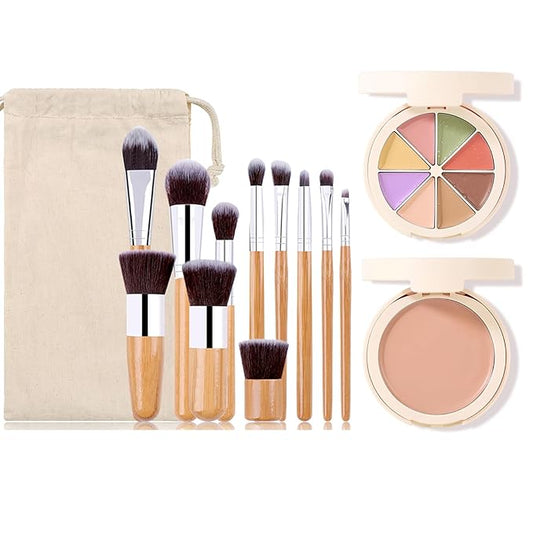 Professional Makeup Cream Contour Palette, Joyeee 8 Colours