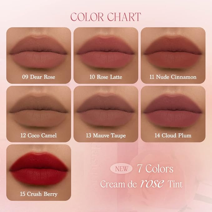 dasique Cream De Rose Tint (09 Dear Rose) Lip