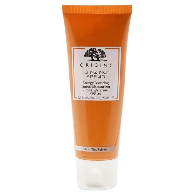 Origins GinZing SPF 40 Energy-Boosting Tinted Moisturizer,1.7 Fl of 1)