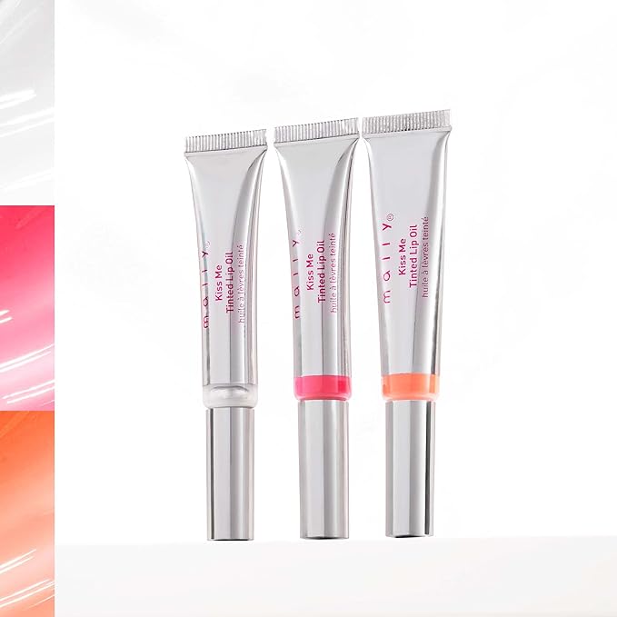 Mally Beauty Kiss Me Tinted Lip Oil Trio(Crystal