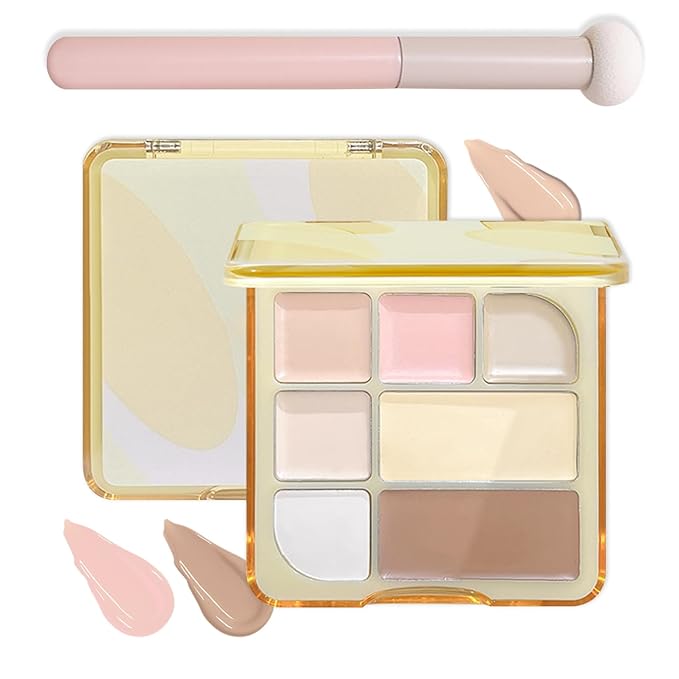 Soft Correcting Concealer Contour Palette,Concealer Cream Contour Makeup
