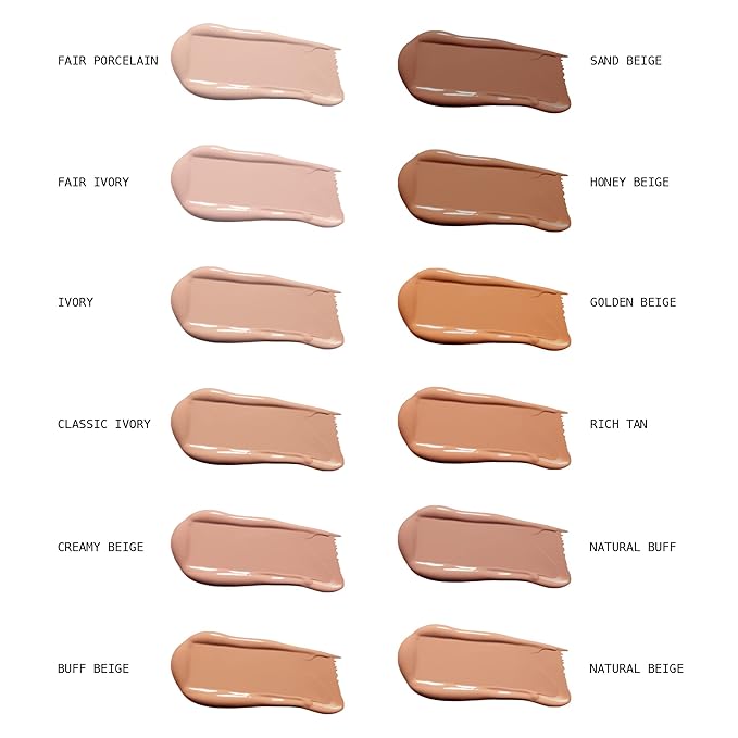 Ruby Kisses Liquid Foundation Medium Coverage, Lightweight, Natural