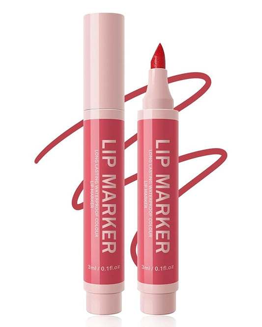 Lip Stain Marker Pen-1Pcs Berry Pink Hydrating Lip