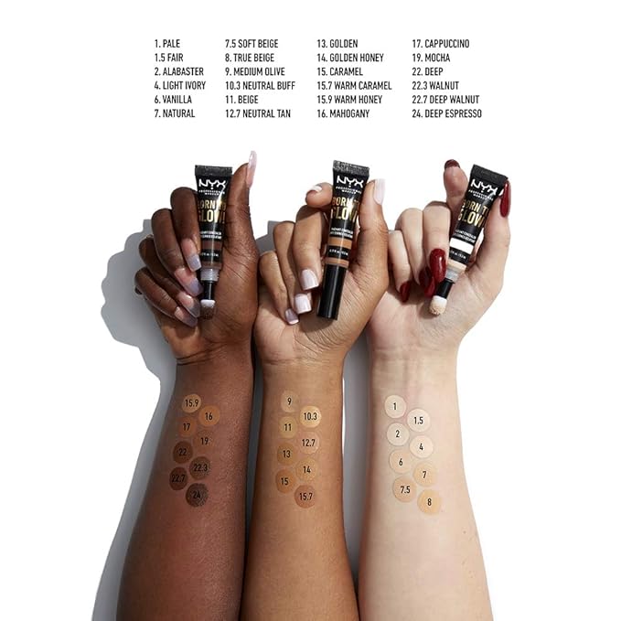 NYX PROFESSIONAL MAKEUP Born To Glow Radiant Concealer,