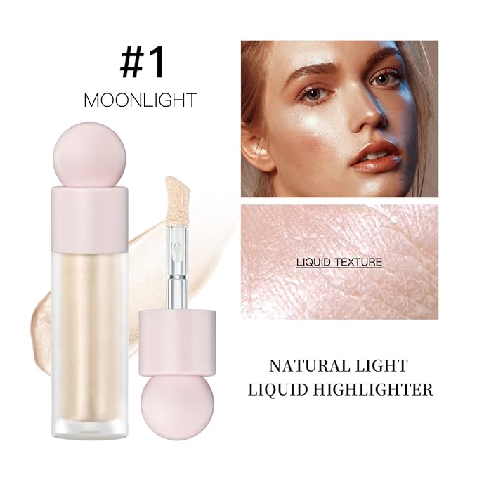 Liquid Highlighter Natural Glow For Face & Body,