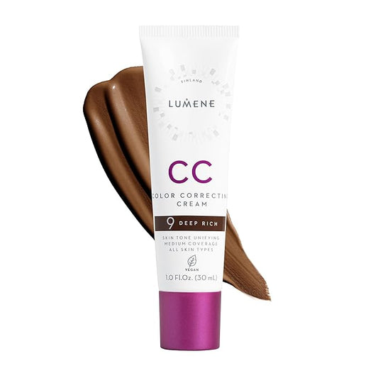 Lumene Color Correcting CC Cream - Lightweight Foundation 1 fl oz