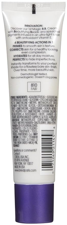 L'Oréal Paris Makeup Magic Skin Beautifier BB Cream 1 Count