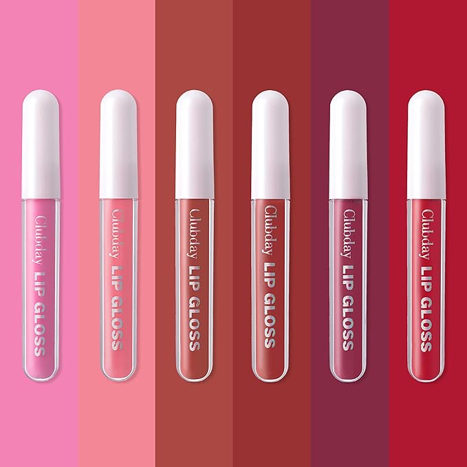 Multicolor Lip Gloss Non-Sticky Matte Long-lasting Color Lip Lacquer Liquid Lipstick Makeup Set Natural Glowy 6 Pcs-01