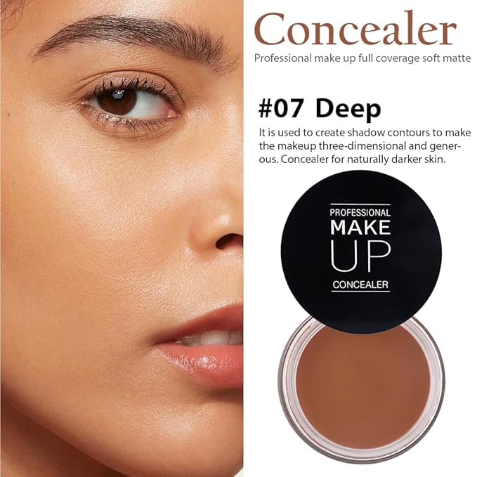 Kaely Pot Concealer Full Coverage Set,under Eye Brightener ojeras 07