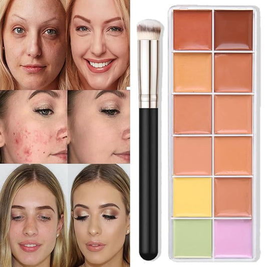 evpct 12 Color Corrector Correcting Cream Concealer Contour Spots Redness