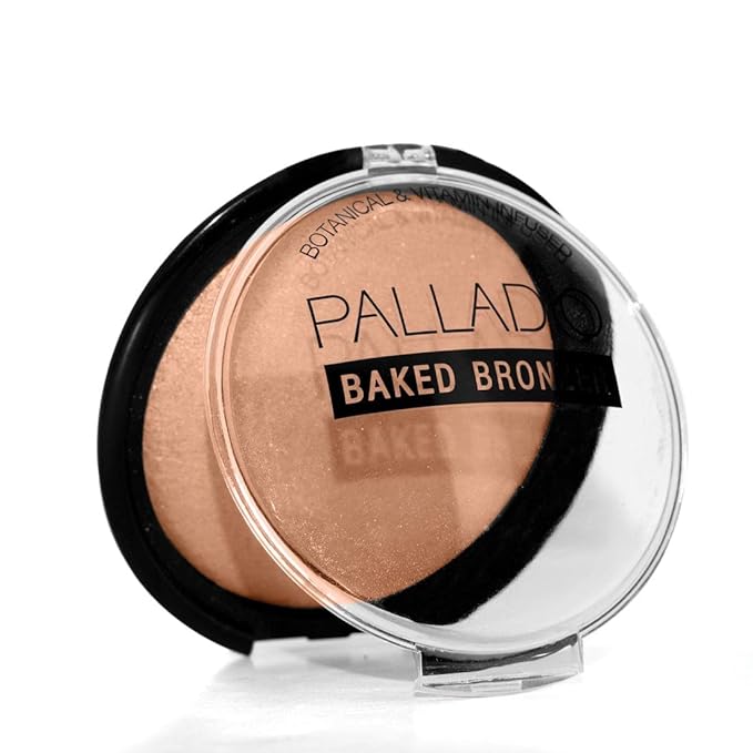 Palladio Baked Bronzer, Highly Pigmented and Easy to