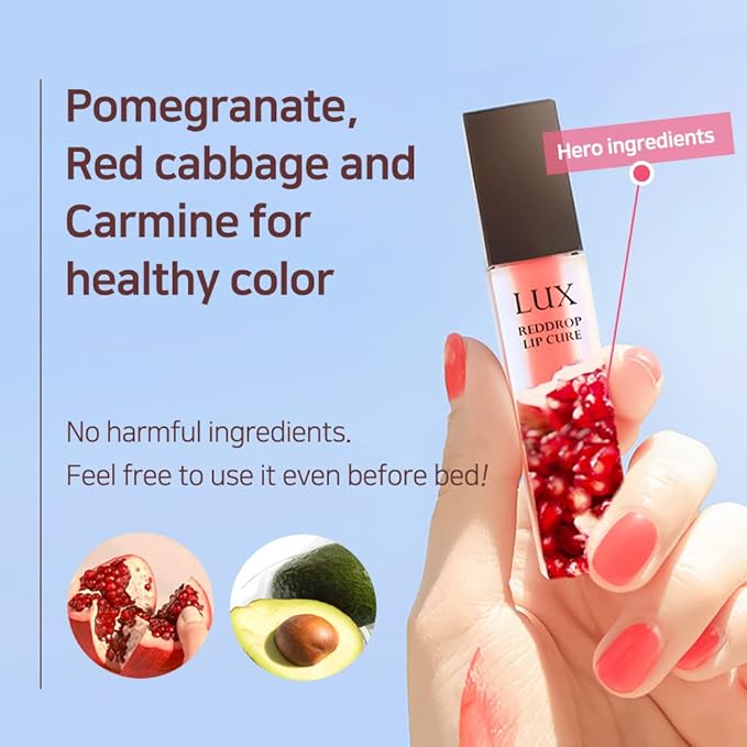 NATURAL SHINE New LUX REDDROP LIP CURE Long Long