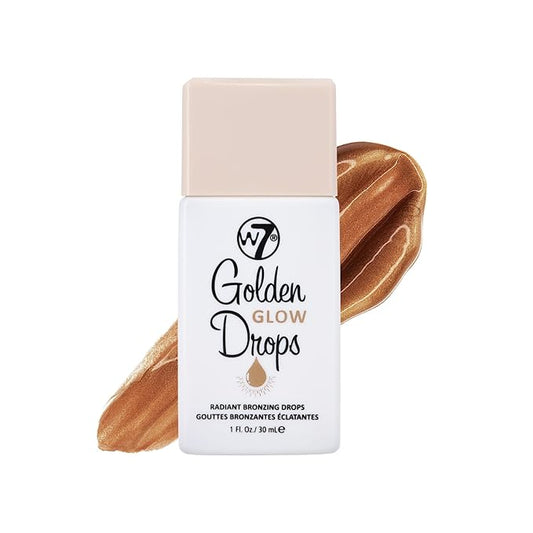 W7 Golden Glow Drops - Liquid Bronzing Drops Radiant Finish