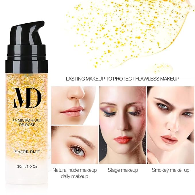 Liquid Primer Set Matte Liquid Full Coverage Oil Makeup Sponge…