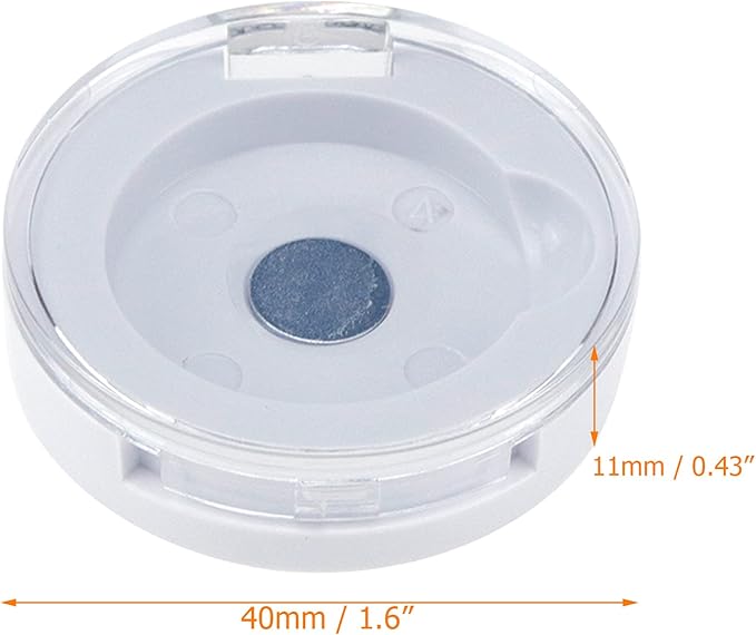 4 Pack Empty Eyeshadow Holder Case Round Magnetic