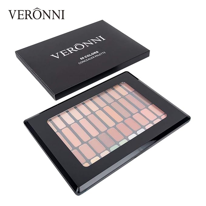 VERONNI Concealer Palette 50 Color Professional Cream Contour
