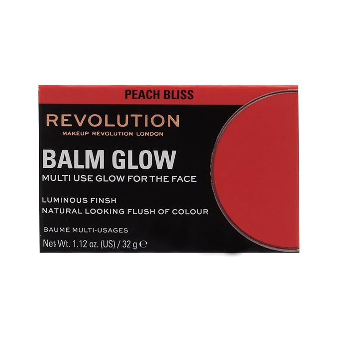 Revolution, Balm Glow, Multi-Use Balm for Cheeks, Eyes 1.12 Oz
