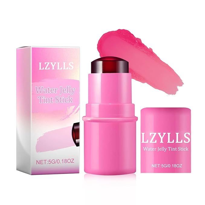 Cream Blush Stick with Brush,Waterproof Multi Cream Blush Skin G2