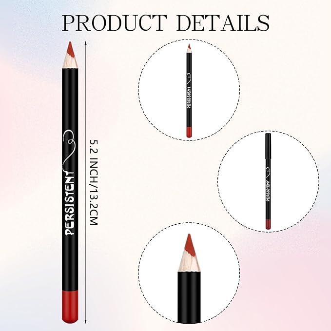 84 Pcs Bulk Lip Liner Pencil Set Long Long