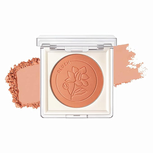 FOCALLURE Powder Palette Blush, Matte Mineral Blush Powder, Blendable, #102