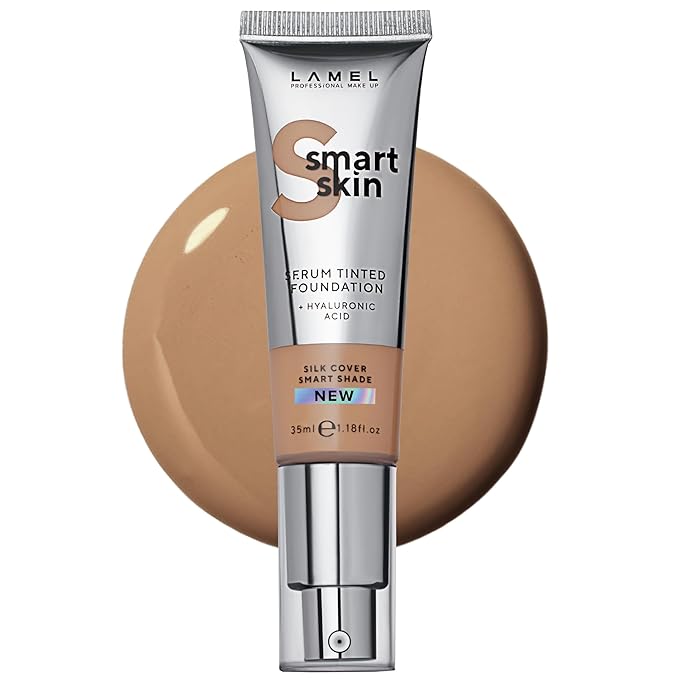 LAMEL Smartskin Serum Tinted Foundation - Hydrating & 407-1,18 fl.oz